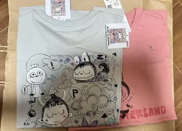 UNIQLO POPMART UT 러브브 유니클로 S 사이즈 2장 세트
