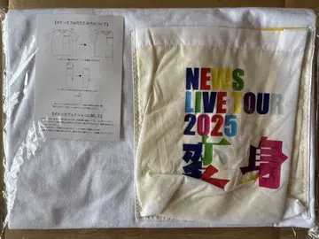 NEWS LIVE TOUR 2025 변신 티셔츠 A 코야시게 사이즈