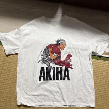AKIRA T셔츠 L 사이즈 화이트 부트렉 부트품 vintage