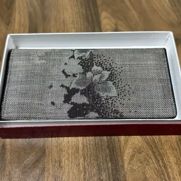 오시마 명주 장지갑 미사용품