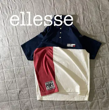 A1766 ellesse 엘레쎄 피케 셔츠 빅 루즈 면 100%