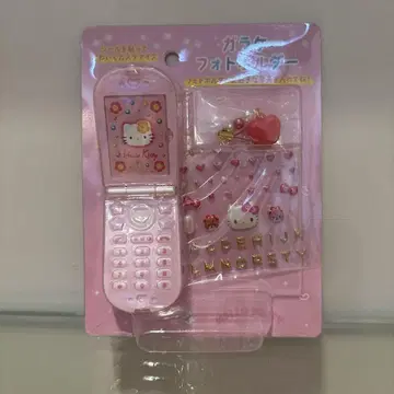 헬로키티 휴대폰 사진 홀더