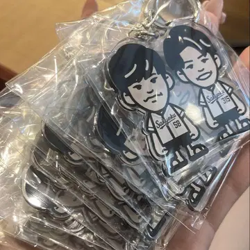 이따 채널 회장 한정판 아크릴 키링