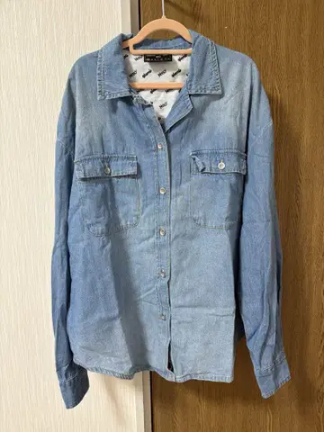 Nissy x glamb 데님 셔츠 SS 사이즈