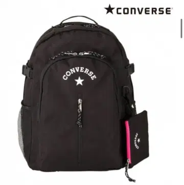 CONVERSE 백팩 BLACK 파우치 포함