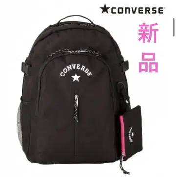 CONVERSE 백팩 BLACK 파우치 포함