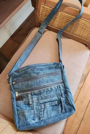 청바지 리메이크 숄더 숄더 가방 백 숄더백