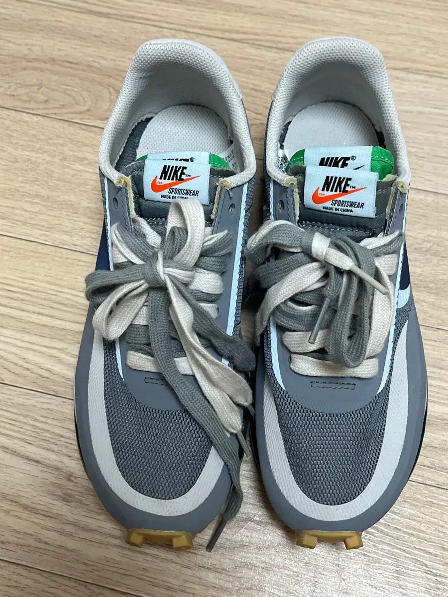 Nike Sacai Clot LD Waffle Cool Grey 240