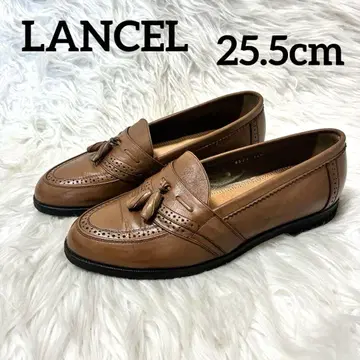 Lancel 란셀 태슬 로퍼 25.5cm 브라운 신발 포멀