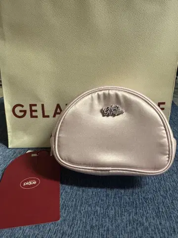 gelatopique 젤라또피케 컴팩트 반원 파우치