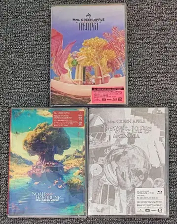 Mrs.GREEN APPLE 일반ver Blu-Ray 3작품