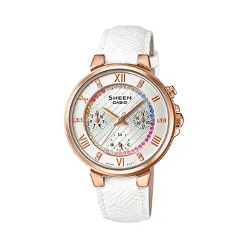 CASIO 카시오 SHEEN 손목시계 화이트