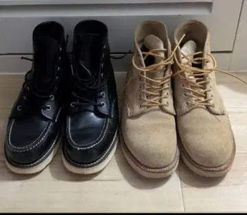Red Wing Shoes 워크 부츠 2족 세트