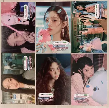 illit 라라포트 Summer Campaign 6개 세트