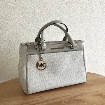 MICHAEL KORS 화이트 그레이 핸드백 미니 BAG