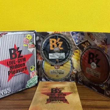 B'z LIVE-GYM hidden pleasure 3매 세트 DVD