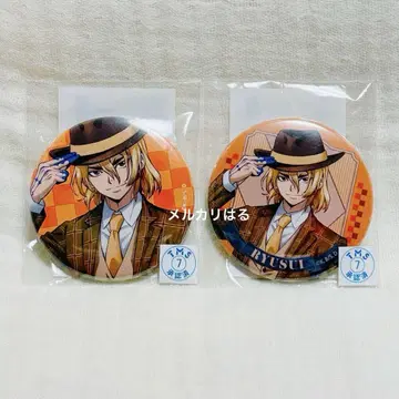 Dr.STONE 나나미 류스이 마루쿠지 대정 로망 캔뱃지 세트