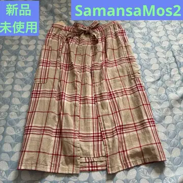 Samansa Mos2 에이프런 스커트