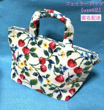 [ used ] [새상품급] 페이러 스윙 체리 토트백