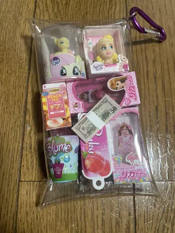 가챠 파우치 (핑크)
