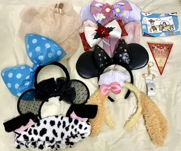 디즈니 머리띠 헤어밴드 캡+잡화 묶음 판매