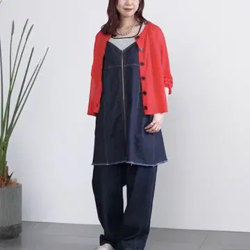 글로벌 워크 GOOD 데님 뷔스티에 airi 프로듀스