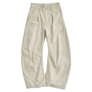 CONZ DUCK DOUBLE KNEE CURVED LEG PANTS