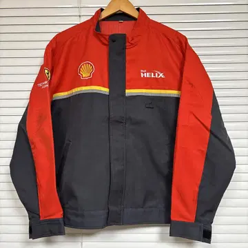 L 사이즈 쇼와 쉘 블루종 긴팔 페라리 유니폼 64