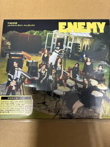 시리얼 봉입 Twice ENEMY 초회 한정판 B 미개봉 새상품