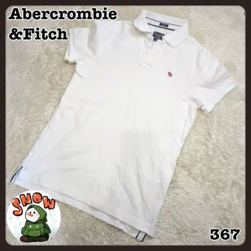 Abercrombie&Fitch 아바클로 피케 셔츠 화이트 M