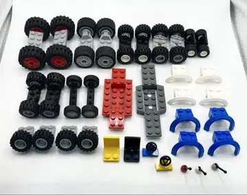 레고 LEGO 정품 자동차 부품 타이어 묶음 판매