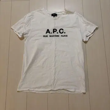 APC 아페쎄 T셔츠 화이트 반팔 익명 배송 무료배송