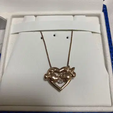 Disney 하트 모양 목걸이