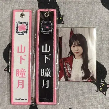 야마시타 시즈키 사쿠콜렉션 가챠가챠 사쿠라자카 스티커 키링