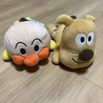 호빵맨 봉제 인형 세트 약 25cm