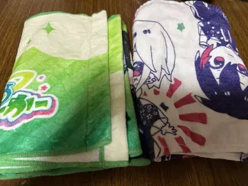 멜론빵 파카 머플러 타월