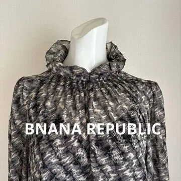 BANANA REPUBLIC 긴팔 롱 원피스 시어 마터니티에도