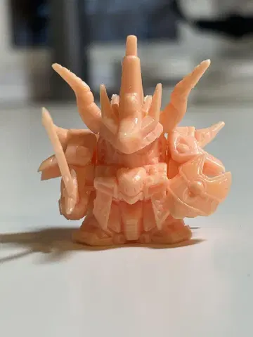 SD 건담 가샤폰 전사 건담 지우개 기룡사 레드 랜더 II 페일 오렌지