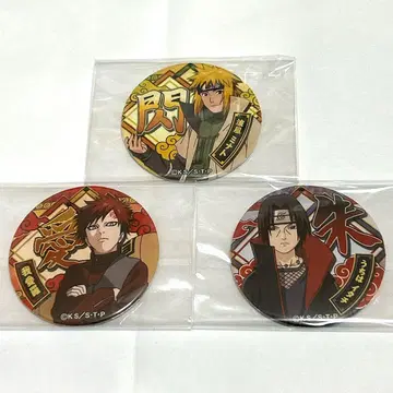 NARUTO 도데카 캔뱃지 미나토 가아라 이타치 3세트