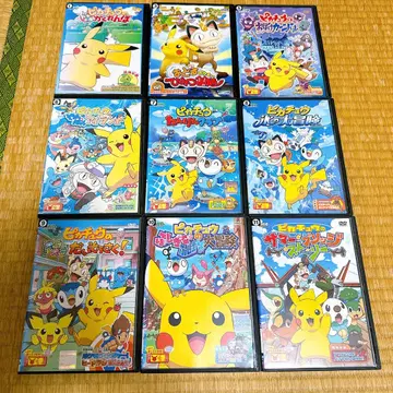포켓몬 극장판 DVD 9개 세트