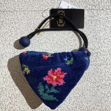 FEILER 페이러 에코백 하이디 플라워 네이비 40cm