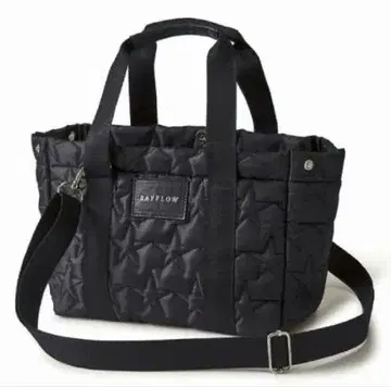 NEW BAYFLOW 스타 퀼팅 2WAY 백 BLACK