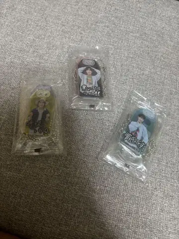 SnowMan 부적 키링