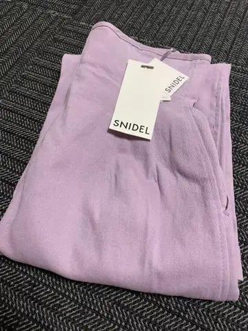 새상품 SNIDEL 스나이델 하이웨스트 롱 스커트 사이즈0