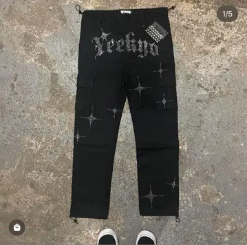 yeekyo RHINESTONE cargopants