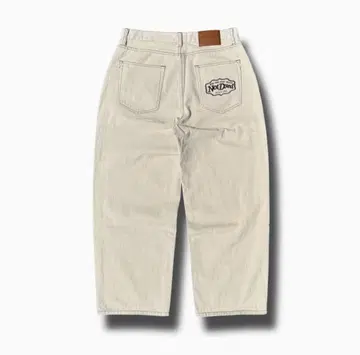 notdyed super baggy denim