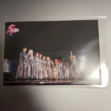 사쿠라자카46 4th YEAR ANNIVERSARY 엽서 후지요시 카린