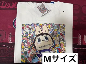 UNIQLO 러브브 콜라보T셔츠 화이트 M사이즈 POPMART