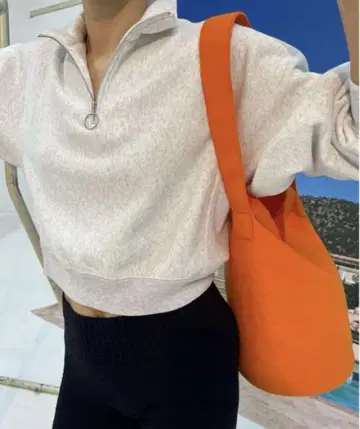 PHEENY 프렌치 테리 하프 지퍼 풀오버 2024SS