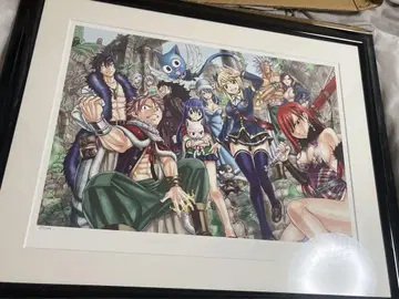 FAIRY TAIL/판화/작가 마시마 히로/친필 사인입